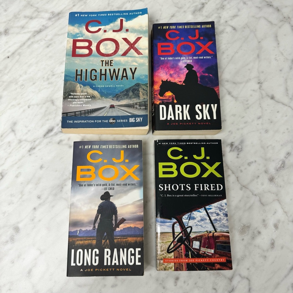 C.J. Box 4 Book Bundle - Paperback